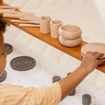 Wooden Dinnerware Playset (12pcs)