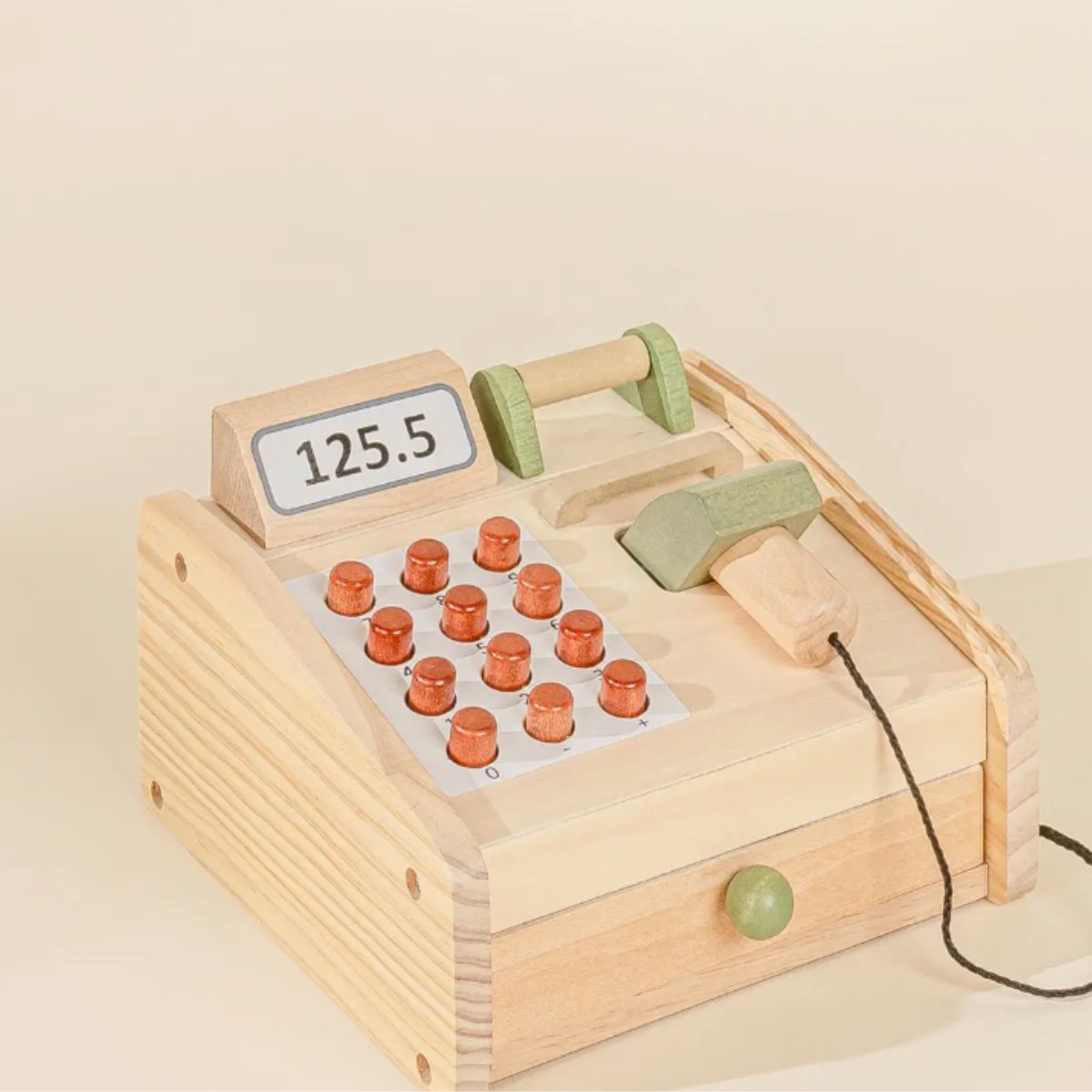 Wooden Cash Register