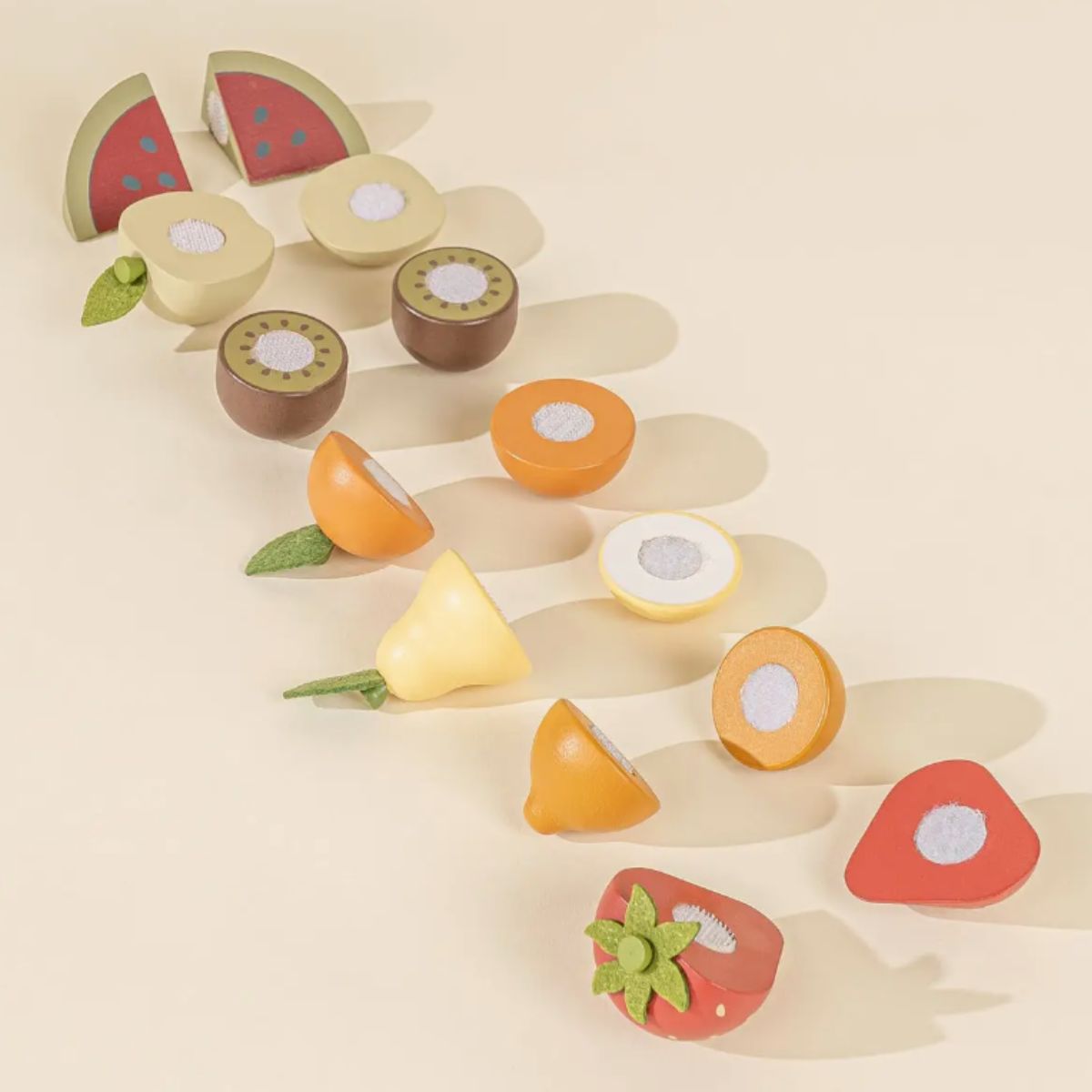 Wooden Fruit Playset